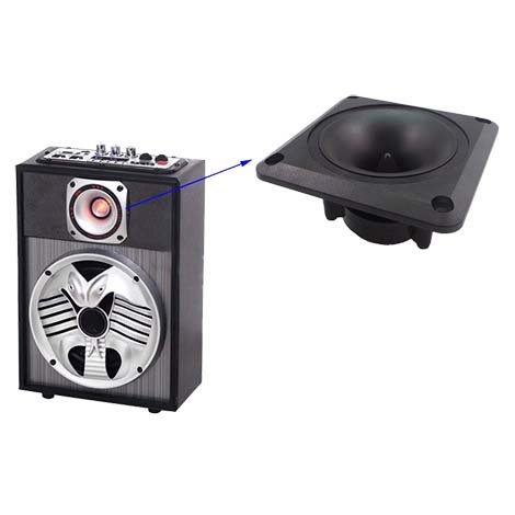 Durable professional audio accessories 3d rotating tweeter manufacturers custom audio equipment accessories