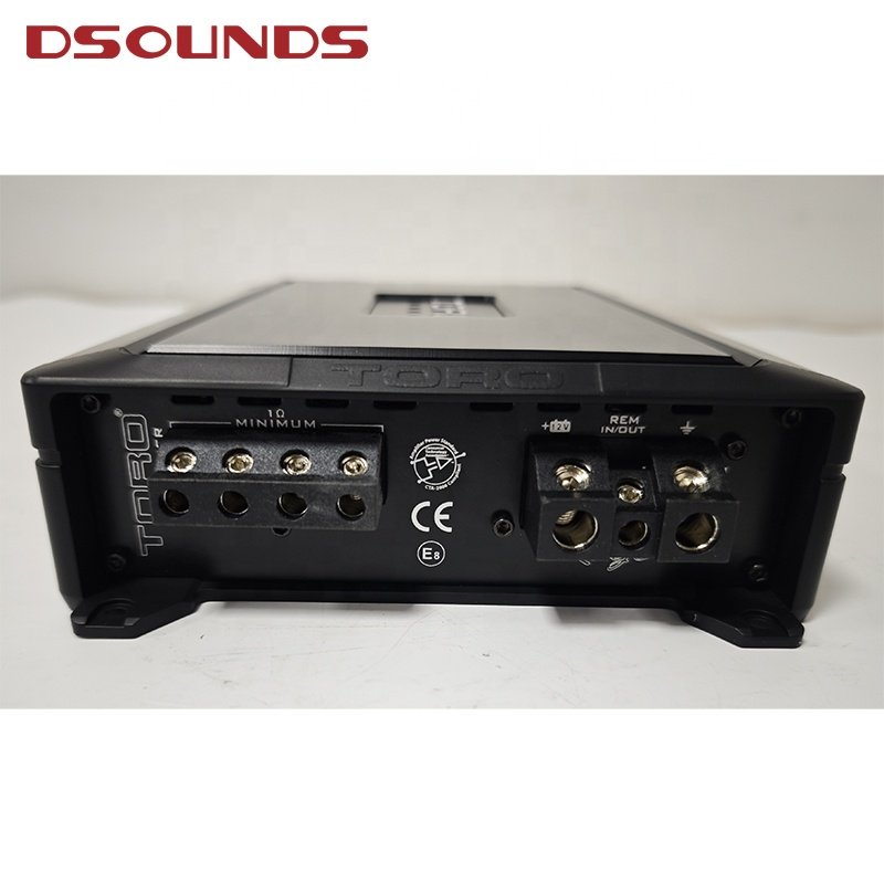 750 Watts RMS / 1500w MAX - 1Ω Stable Monoblock Car Amplifier with High Quality R3 Car Amplifier for Car Audio Woofer Speaker