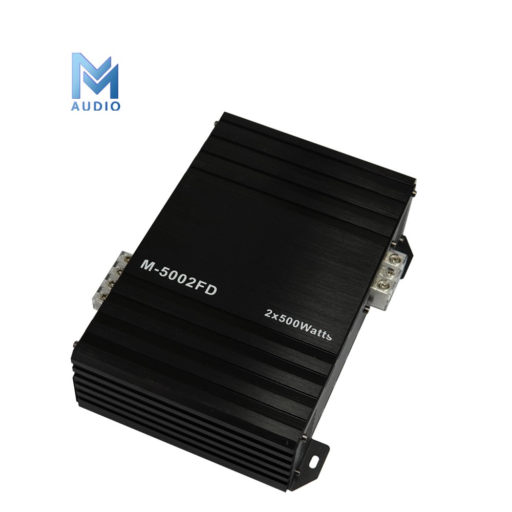 Multiple Specifications High Power 500 Watt Mini Size Car Amplifier 2 Channel Class D Brazilian Amplifier Car Amplifier Audio