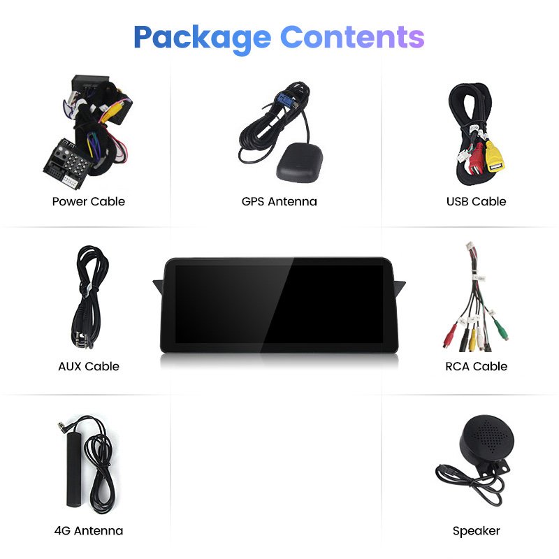 Navifly Snapdragon 680 Android System IPS Touch Screen 8 Core 8+256GB Car Stereo for BMW X1 E84 with Car Play Auto