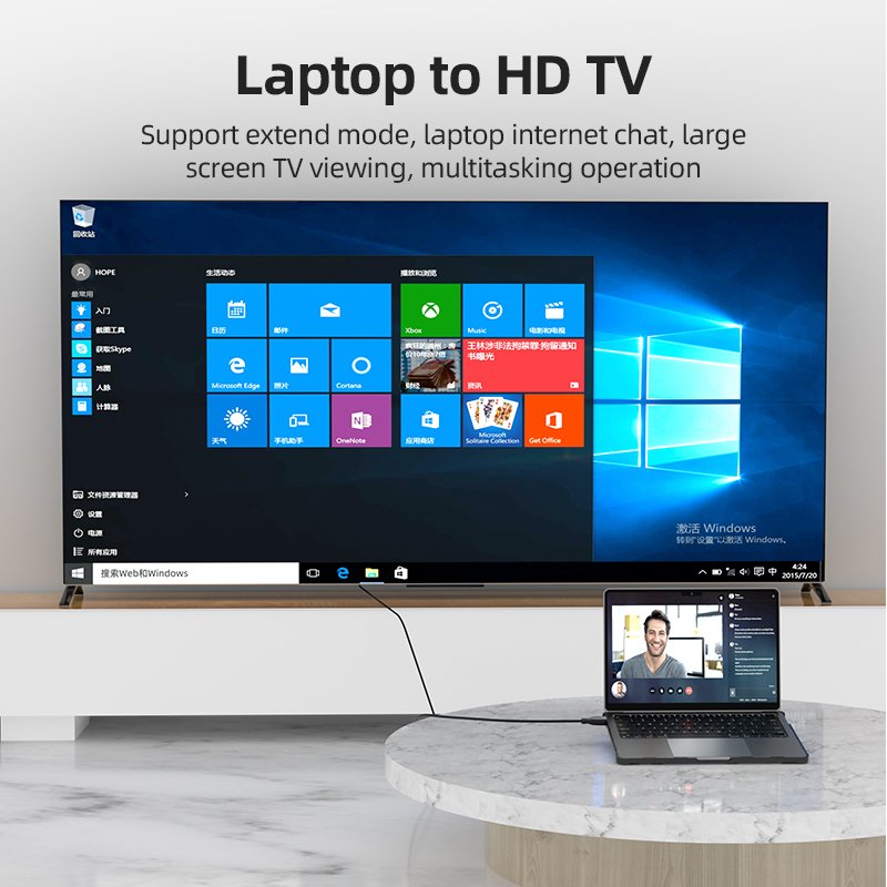 Mini HDMI HD Cable Camera Notebook Adapter 4k@60hz Cable Mini hdmi to hdmi Male to Type Kabel 1.5m