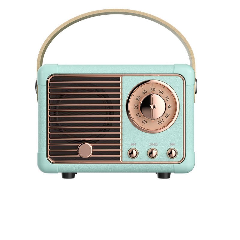 Fashion Retro Style Portable HM11 Sound Amplifiers Blue Tooth Car Shape Mini Speaker for Room Decorator