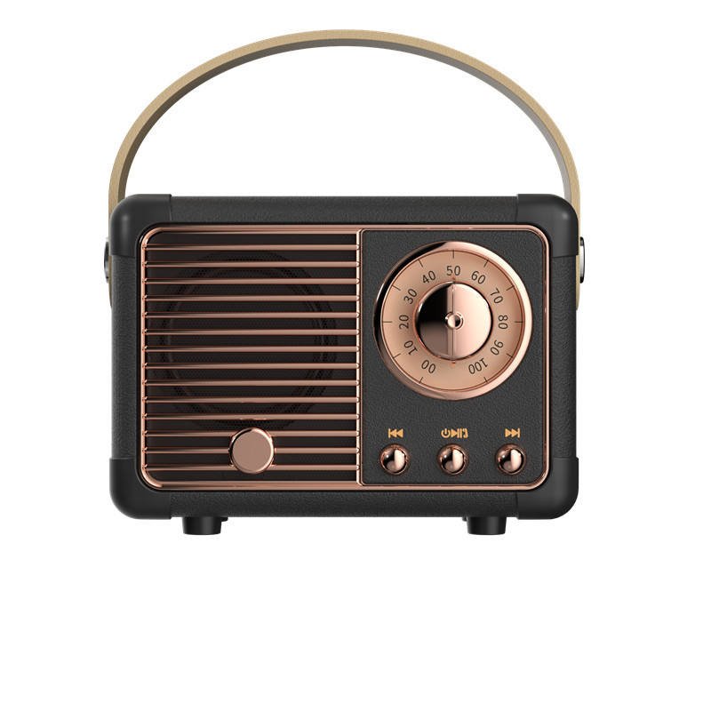 Fashion Retro Style Portable HM11 Sound Amplifiers Blue Tooth Car Shape Mini Speaker for Room Decorator