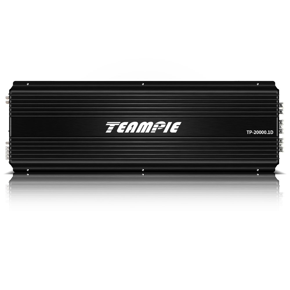 Factory OEM High Power Car Amplifier Monoblock Korean Full Bridge Class D Low Range 20000W RMS Teamie TP-20000.1D