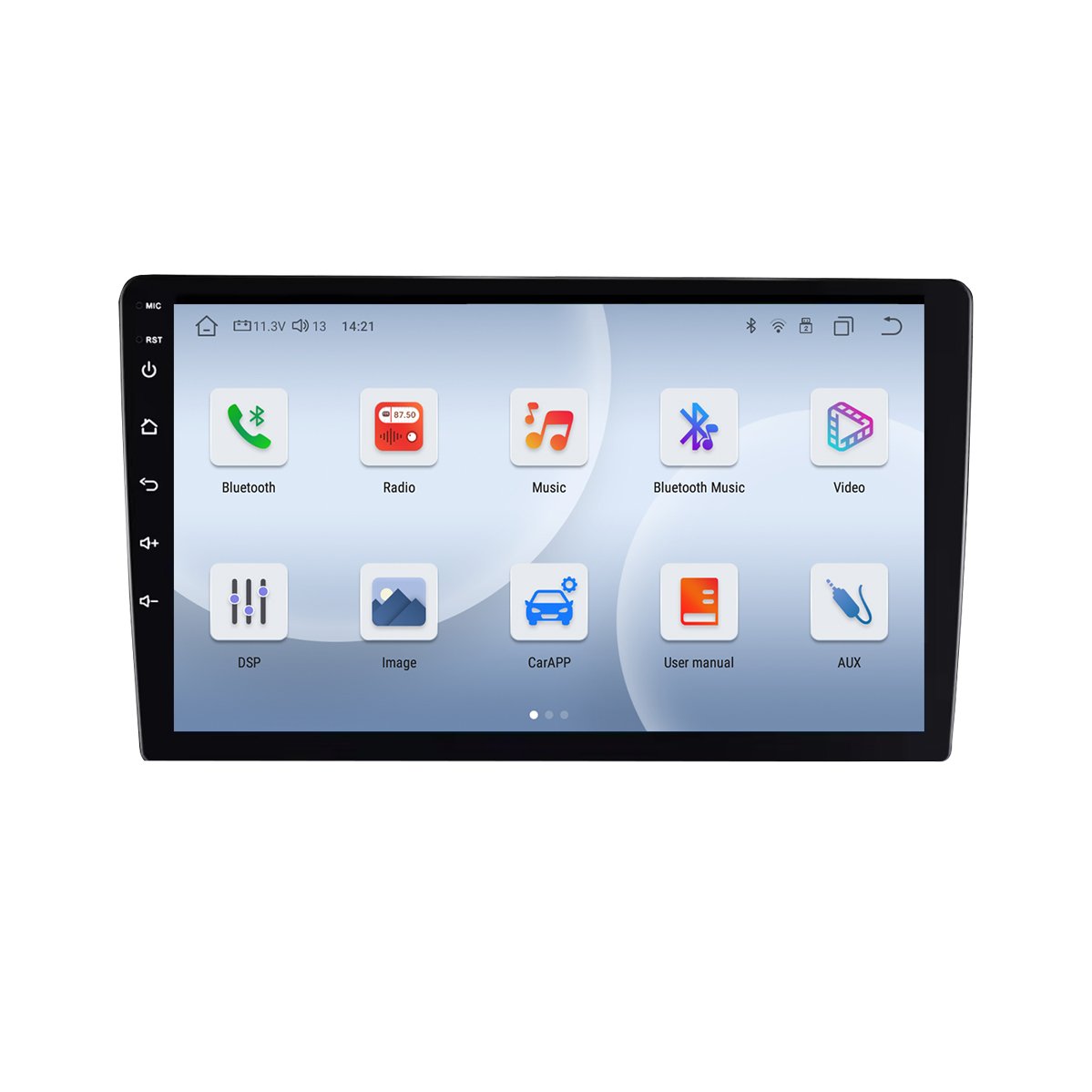 10-Inch HD IPS Screen Car Radio with 8-Core CPU and 4K Video Playback Car Stereo with Full Touch Screen Car Video
