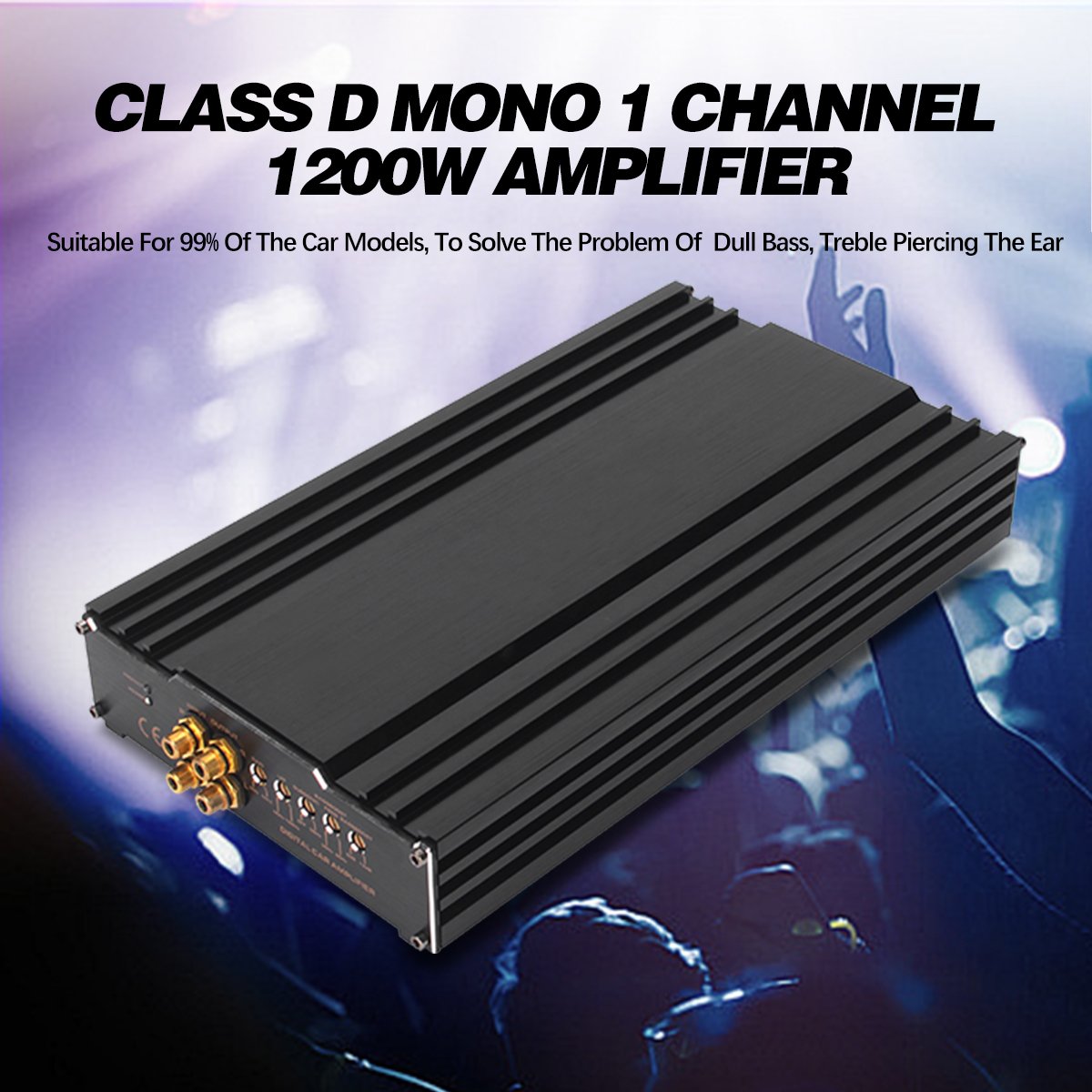 Korean Mono Block 600W 900W 1500w Class d Car Audio Amplifier