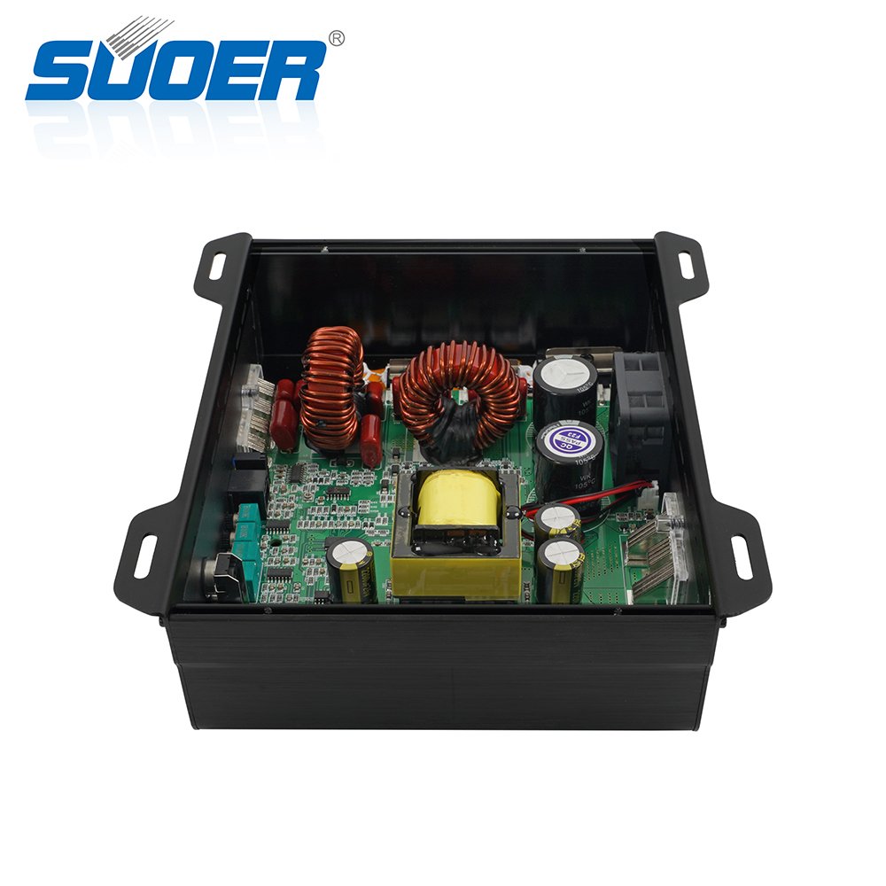 Suoer CP-2000 2000 Watts Class D Car Amplifier Wholesale Price with 1 Channel and Crossovers Combination
