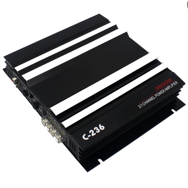 2 Channel Car Amplifier Audio High Power Amplifiers Car Dragster 12V Class AB(C-236)