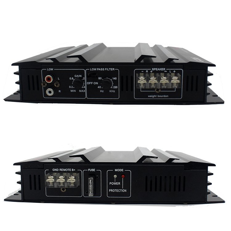 2 Channel Car Amplifier Audio High Power Amplifiers Car Dragster 12V Class AB(C-236)