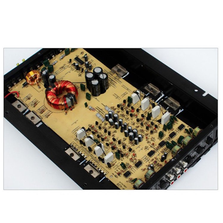 Factory Wholesale Car Audio Power Amplifier 12V Class AB Car Amplifier 4-channel(C-266)