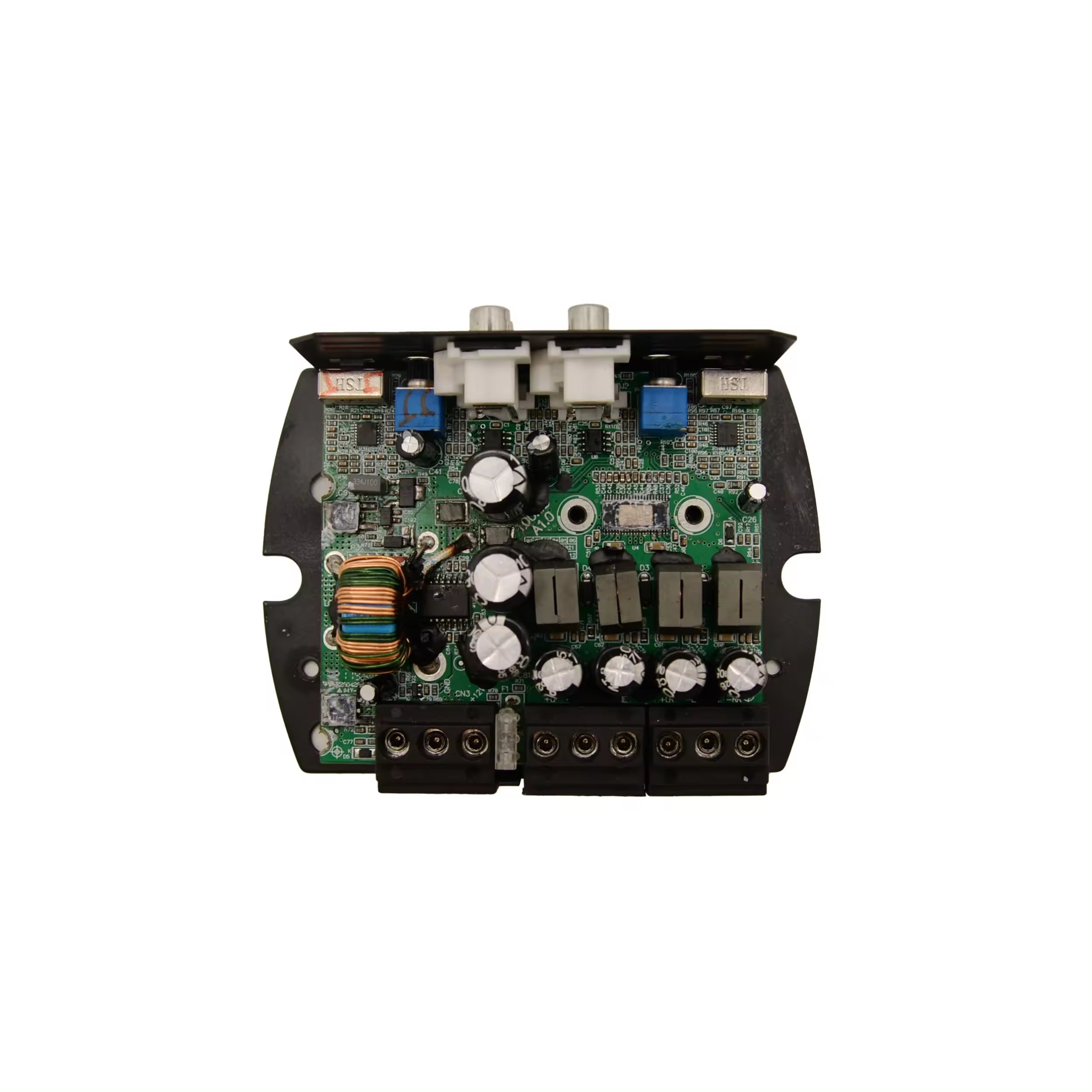 Factory Manufactures Compact Design Mini Size Brazilian Amplifier Full Range 100W 4CH Car Amplifier Class D for Car Audio System