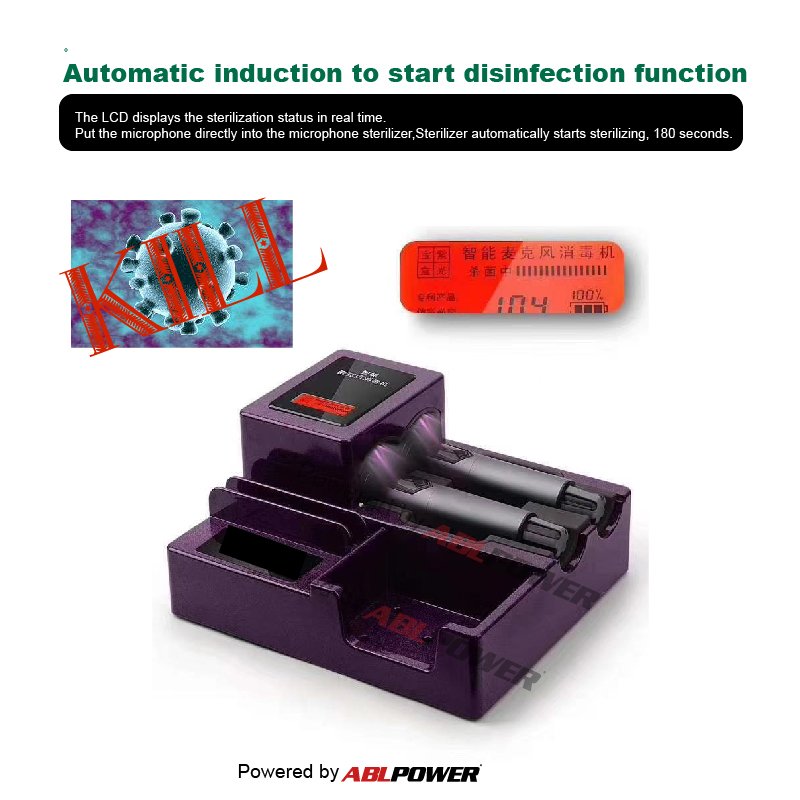 Microphone sterilizer Effective