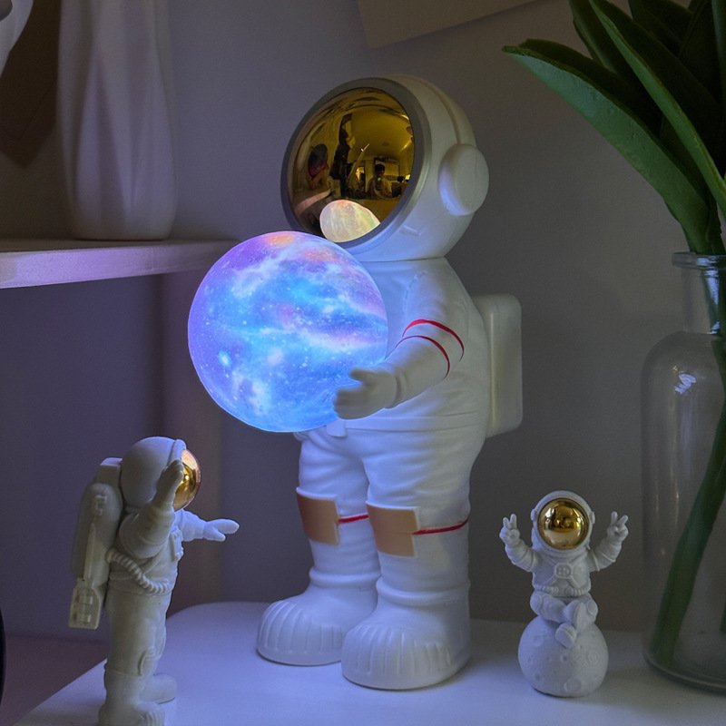 SHKL Wholesale Portable Wireless Speaker Astronaut Space Planet Sound Chip Music Studio Light Smart Gaming Party Outdoor Sport