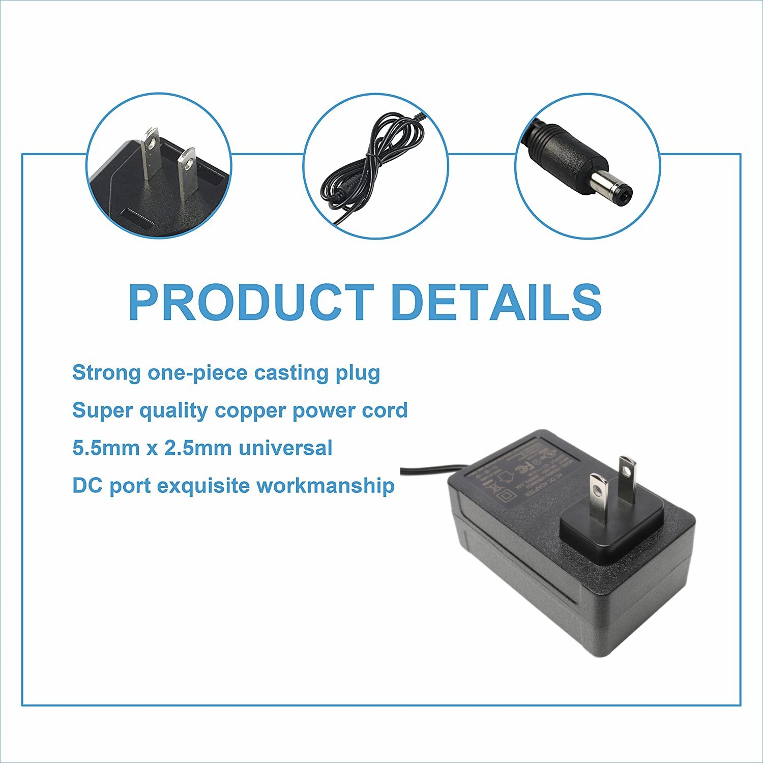 USA UK Australia Compatible 18V 15V 10V LCD Generator 12V Regulated SMPS Power Supply LED 240V Input 60W/30W/36W/15W/24W/10W/18W