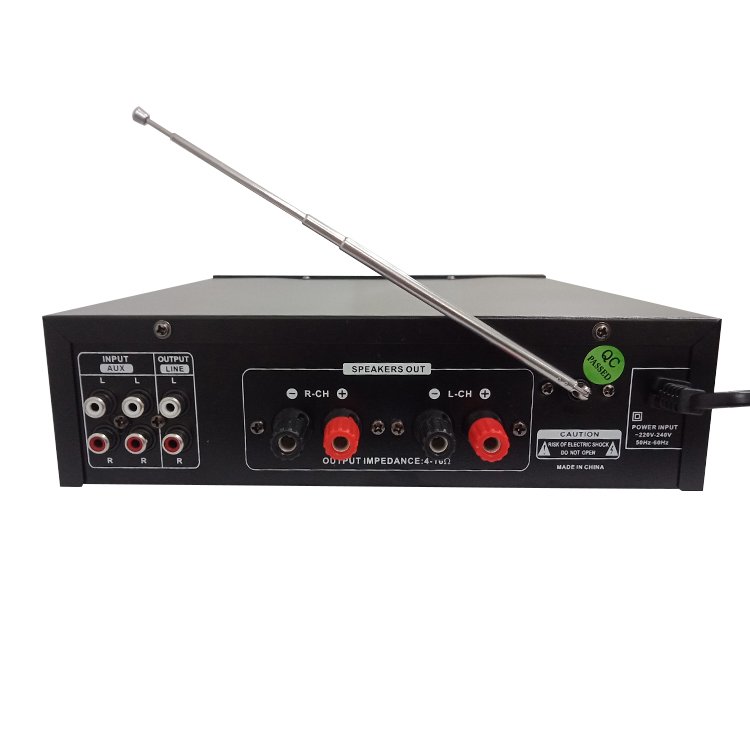 Good Quality 220V Car Audio Power Amplifier 2 Channel Class D Subwoofer Audio