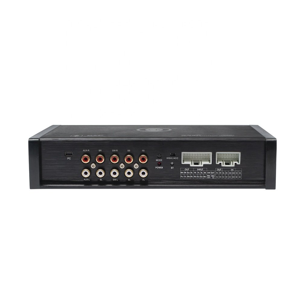 VK High Quality New Design 8-Channel Car Audio DSP Amplifier Processor Class D Supports Computer Low-Level Connection