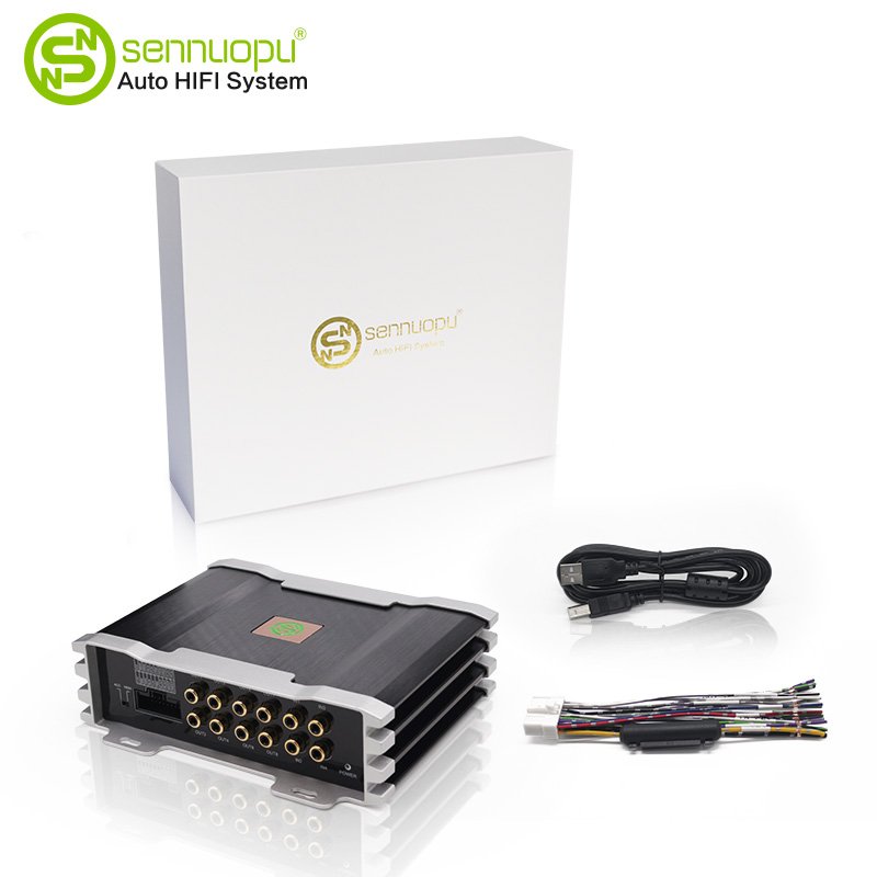 RTS Car Stereo Amplifier 4 Channels and 8 Chs DSP Amplifier for Car Audio System