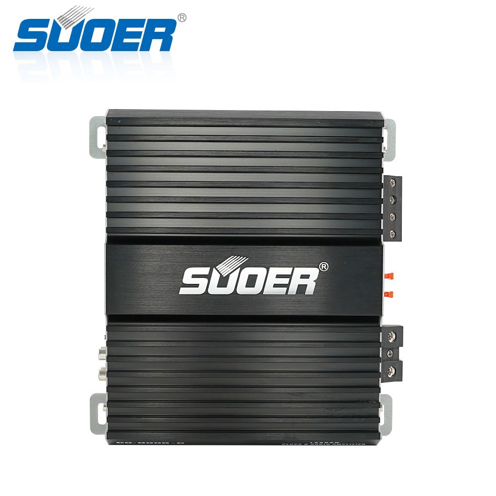 Suoer CB-800D-C Hot Sale 2400w Monoblock Audio Car Amplifier d Car Woofer Car Amplifier Monoblock Big Power