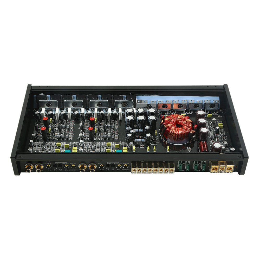 Amplifier 4 Channel Car Audio Teampie Tp-1304 4 Channel Amplifier Class AB Car Amplifier