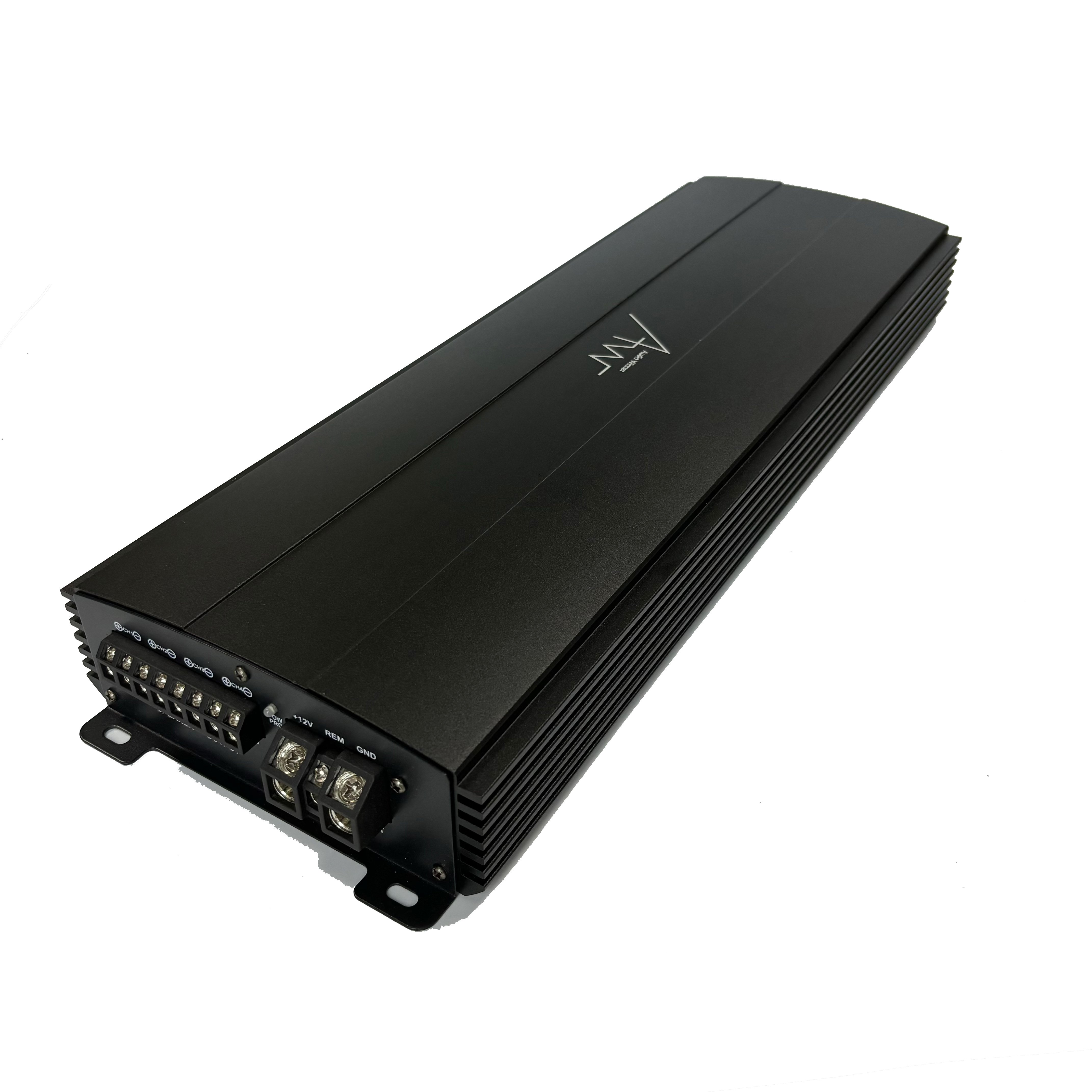 Low Price 4*500W Power Processor Car Sound Amplifier 4 Channel Car Sound System Audio Amplifier