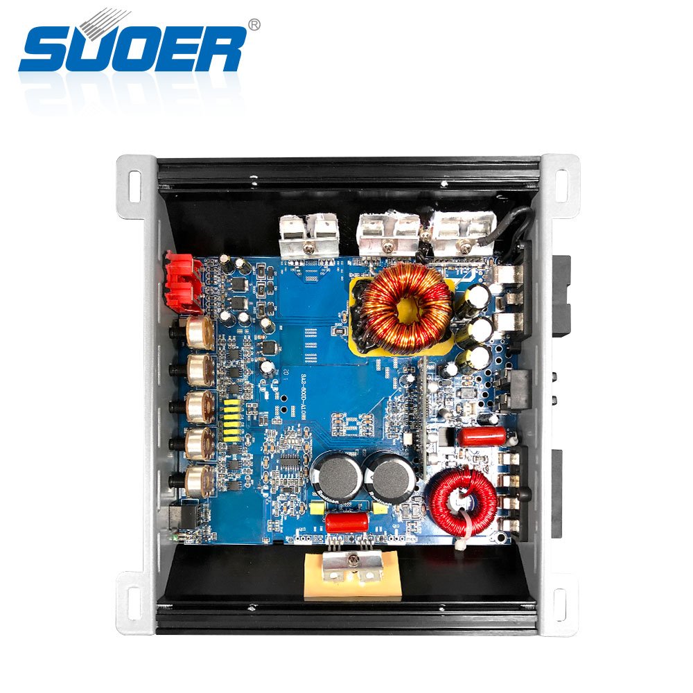 Suoer CB-800D-C 2400w Boom Car Amplifier Monoblock Audio Car Amplifier d Mini Car Power Amp
