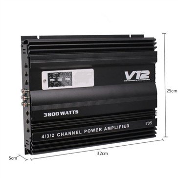 Soway OP-F SW-yh705 OEM Car Audio Amplifier 4 Channel Car 3800w Amp Class ab Car Amplifier Build 16years