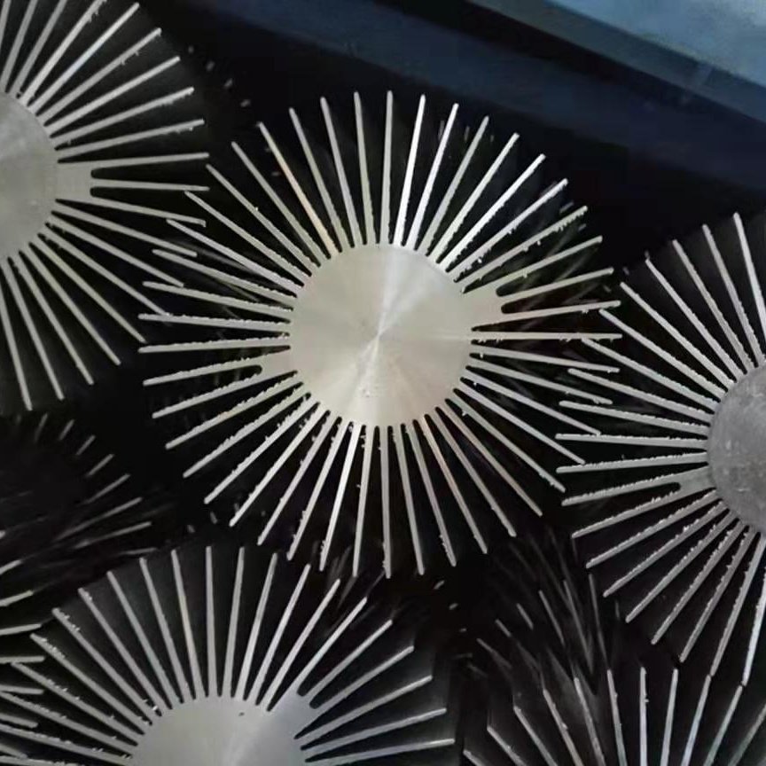 Industrial Anodized Aluminum Extrusion Manufacturer Machining Extrude Custom Extrusion Aluminum Profile