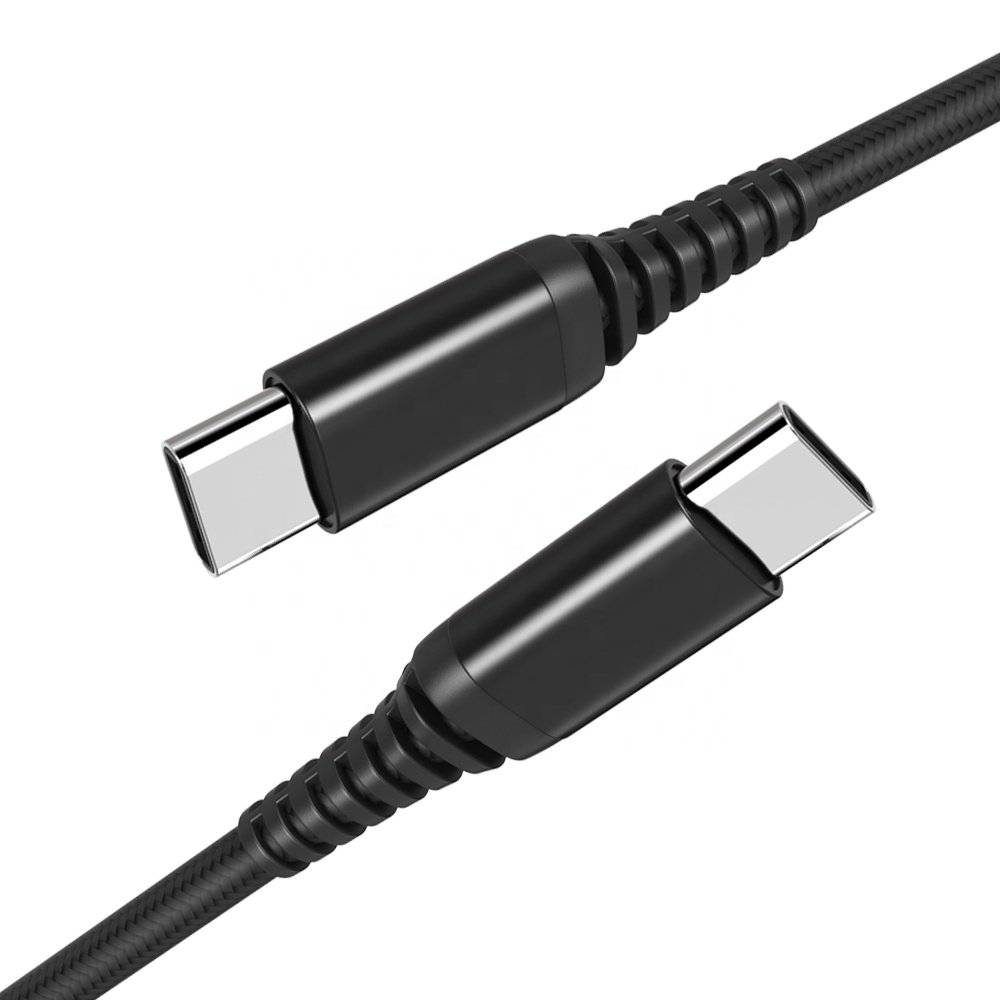 Data cable 1m USB2.0 C to Type C cable with Nylon Braid for Mobile Phone&iPhone15