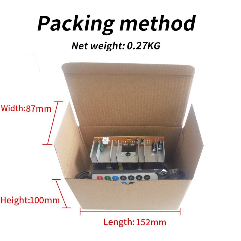 Wholesale 2009IC Home & Car Audio Amplifier Bass Gun Power Board Built-in Bluetooth Receiver 220V USB TF Antenna Accessories