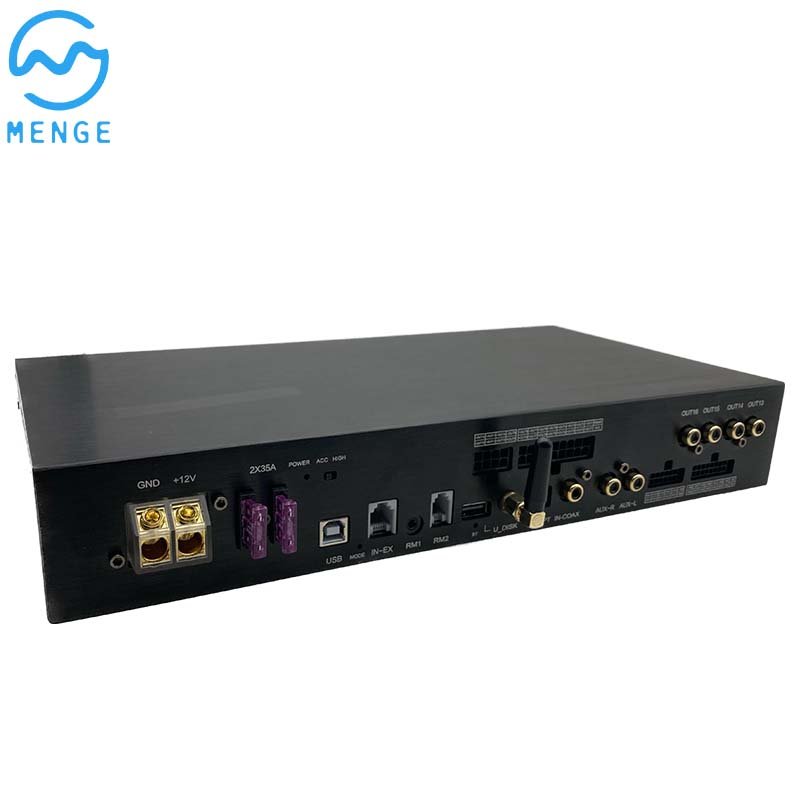 Luxury Hi-Fi Music Car Build in DSP Amplifier Noise Reduction Audio Sound Quality Equalizer 31EQ Digital Music Signal Processor
