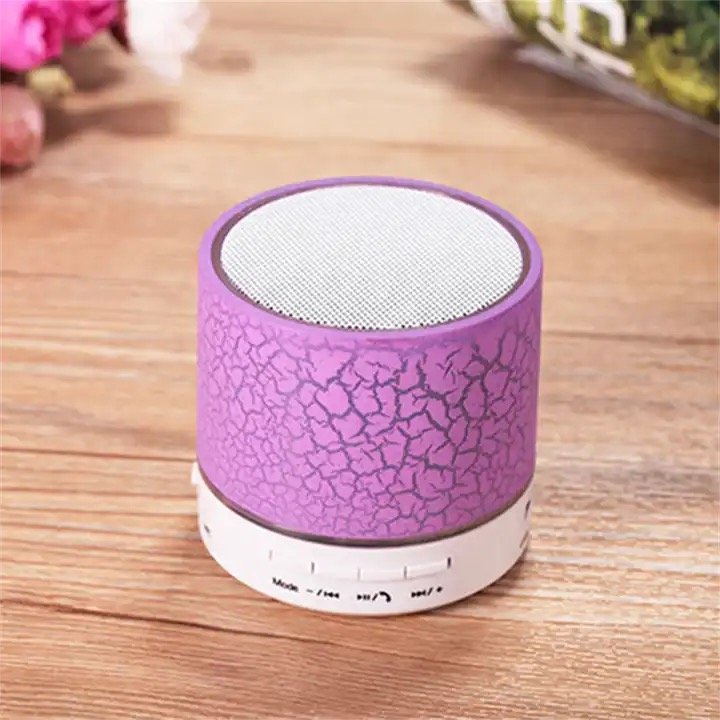 Outdoor Portable Colorful LED Speakers Wholesale Waterproof Wireless Stereo A9 Speaker