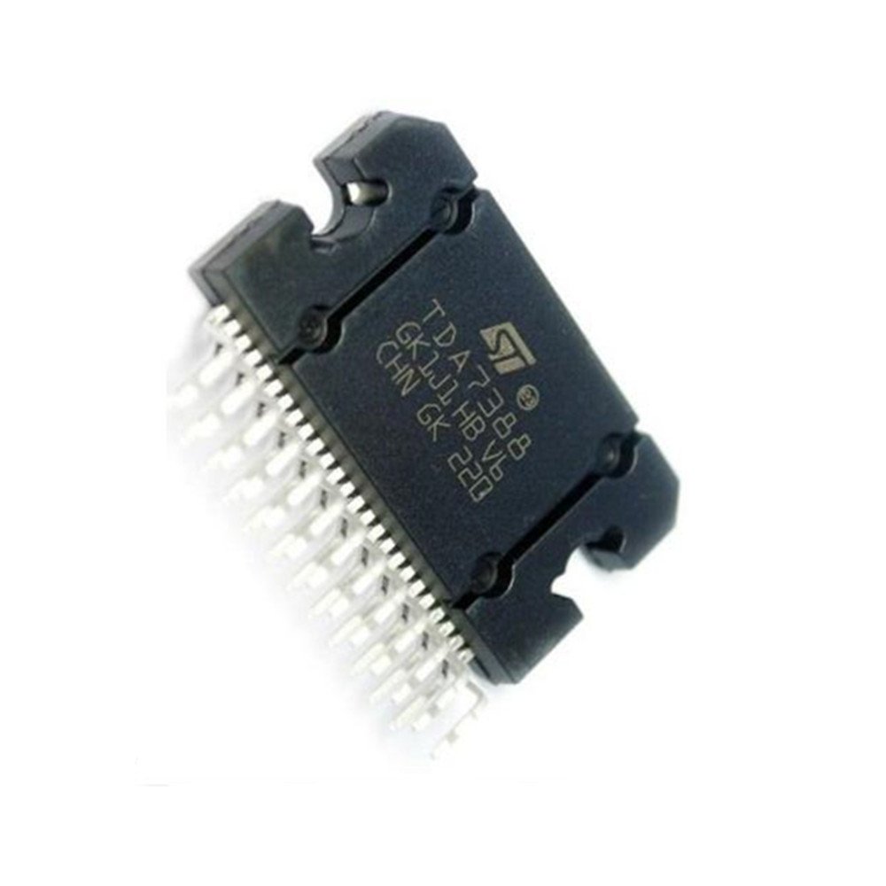Taidacent 12V AB Class 4*45 W ZIP-25 Linear Tube High Power 4 Channel Quad Bridge Car Sound Radio Amplifier IC Chip TDA7388