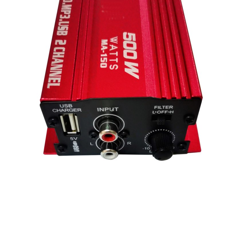 MA150 Mini Power Amplifier 12V Car Small Power Amplifier Car Stereo HIFI Power Amplifier with Pure 5V Output