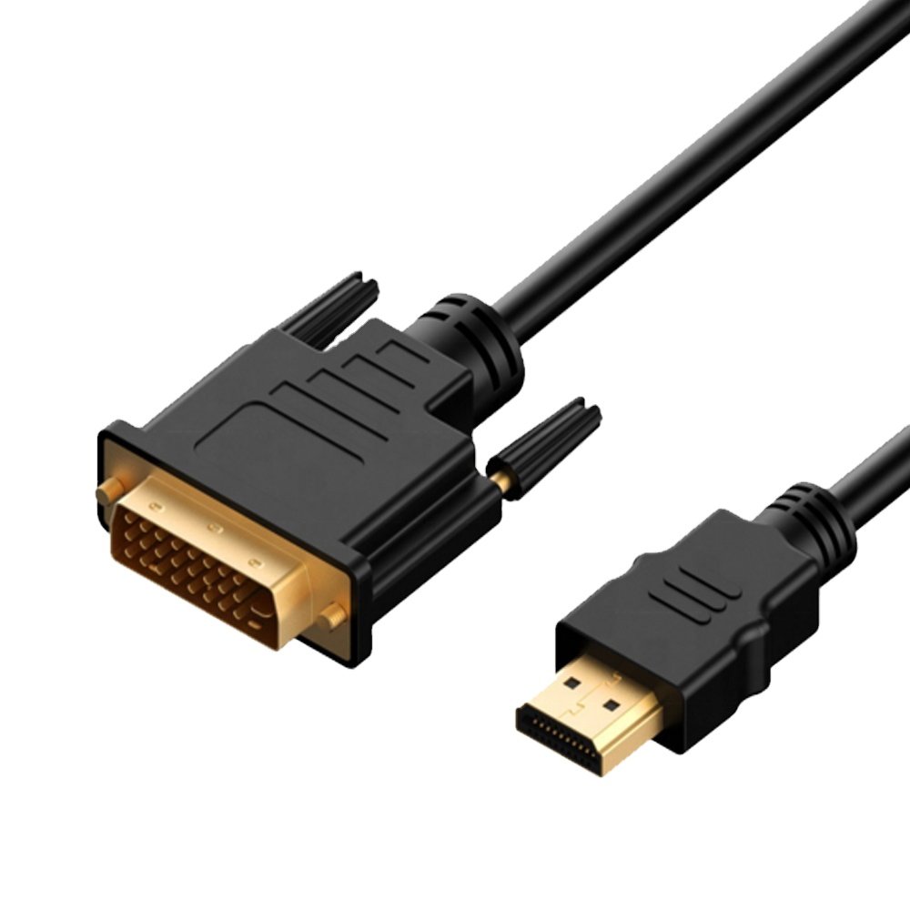 18+1 Connector Pin Pro Cable DVI To Hdmi Audio And Video High Quality DVI Cable