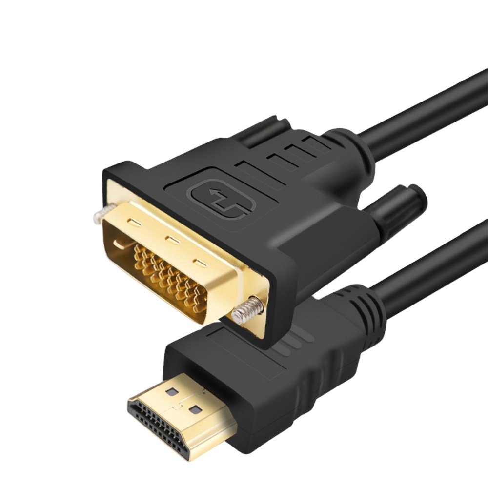 18+1 Connector Pin Pro Cable DVI To Hdmi Audio And Video High Quality DVI Cable