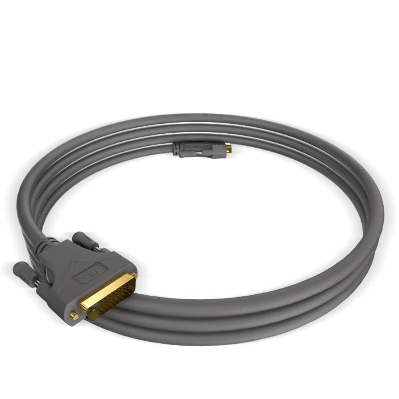18+1 Connector Pin Pro Cable DVI To Hdmi Audio And Video High Quality DVI Cable