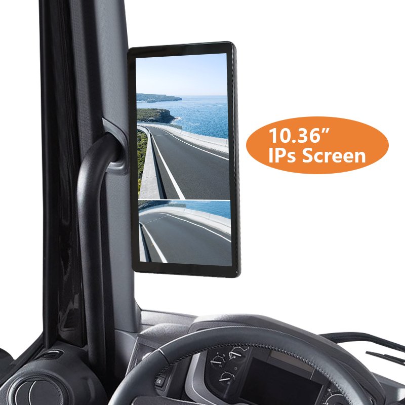 ZYX OEM Heavy Duty Bus Dvr Recorder 360 Degree All Round View Truck Camera System 10.3 Inch 4 Channels Truck Camera System