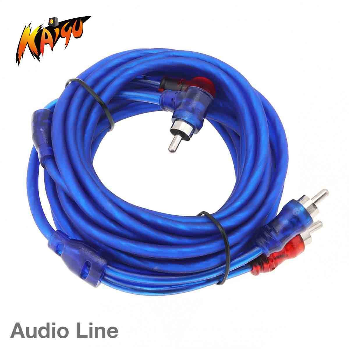 High Quality Car Audio Wire Wiring Amplifier Subwoofer Speaker Installation Kit 8GA Car Stereo Amplifier Kit