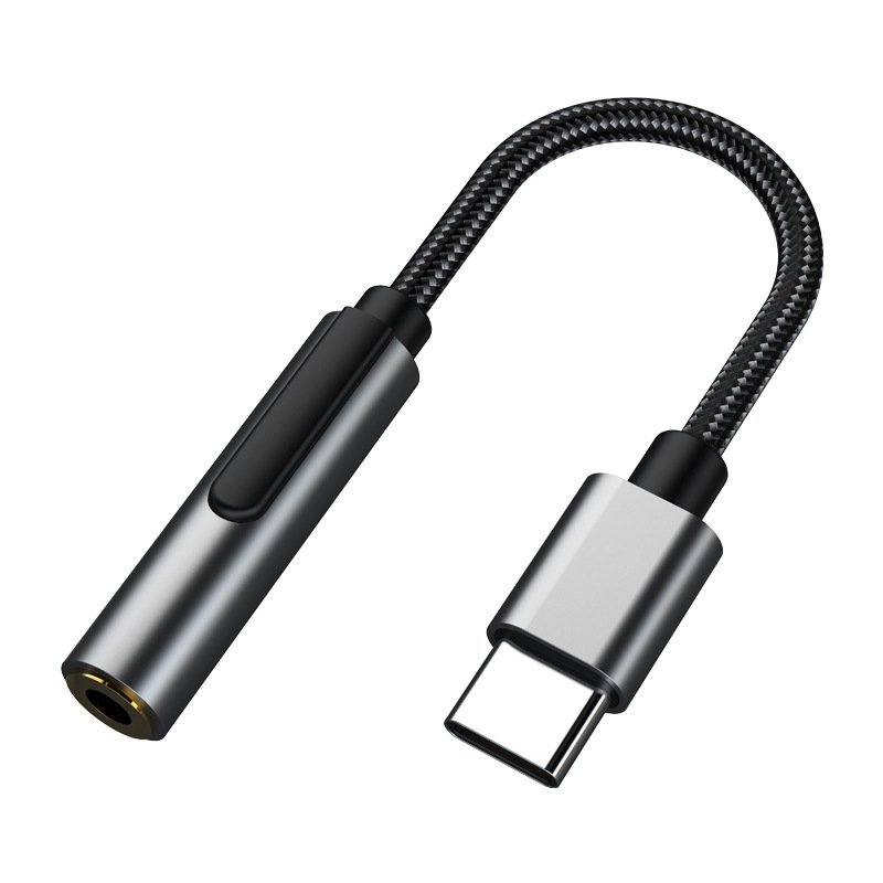 ALC4050 HIFI DAC Earphone Amplifier USB Type C to 3.5mm Headset Audio Adapter 32bit 384kHz Digital Decoder AUX Converter