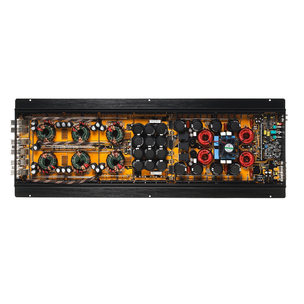 OEM Korea SPL Car Amplifier Class D Monoblock Half Bridge 1 OHM 7500W RMS Teampie TP-7500.1D