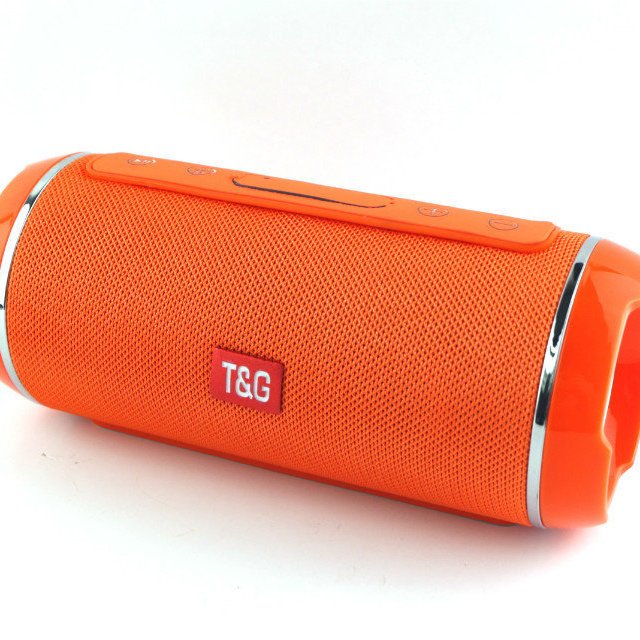 Portable TG 116 Fabric Bluetooth Speaker Wireless Outdoor TF Card FM Radio Audio Subwoofer Dual Diaphragm Nice Quality