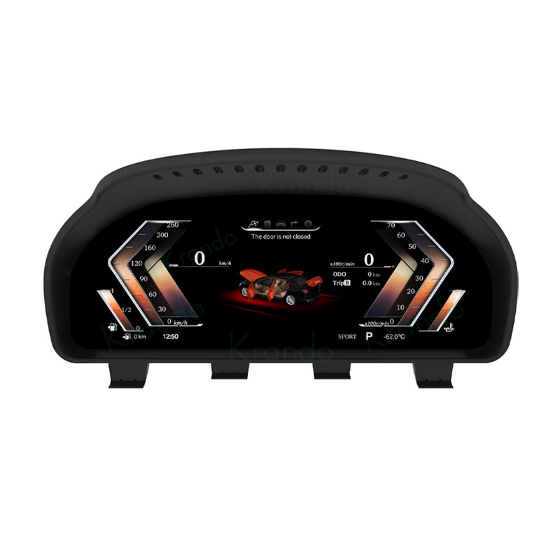 Krando Car Dashboard Display Panel for BMW X5 F15 F18 X6 F16 F85 2013-2017 Digital Cluster Cockpits Instrument Speed Meter