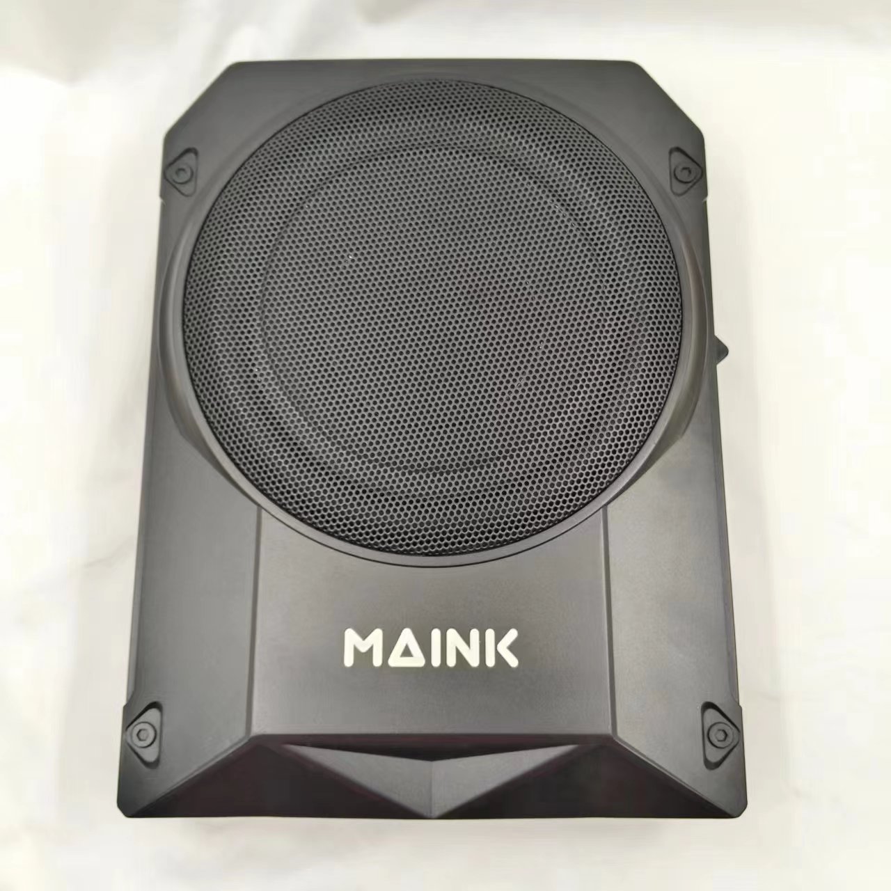 10 Inch Powerful Deep Bass Subwoofer for Car Audio System Active Slim Underseat Subwoofer with Amplifier and Speaker