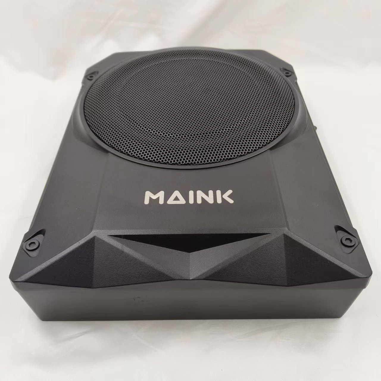 10 Inch Powerful Deep Bass Subwoofer for Car Audio System Active Slim Underseat Subwoofer with Amplifier and Speaker