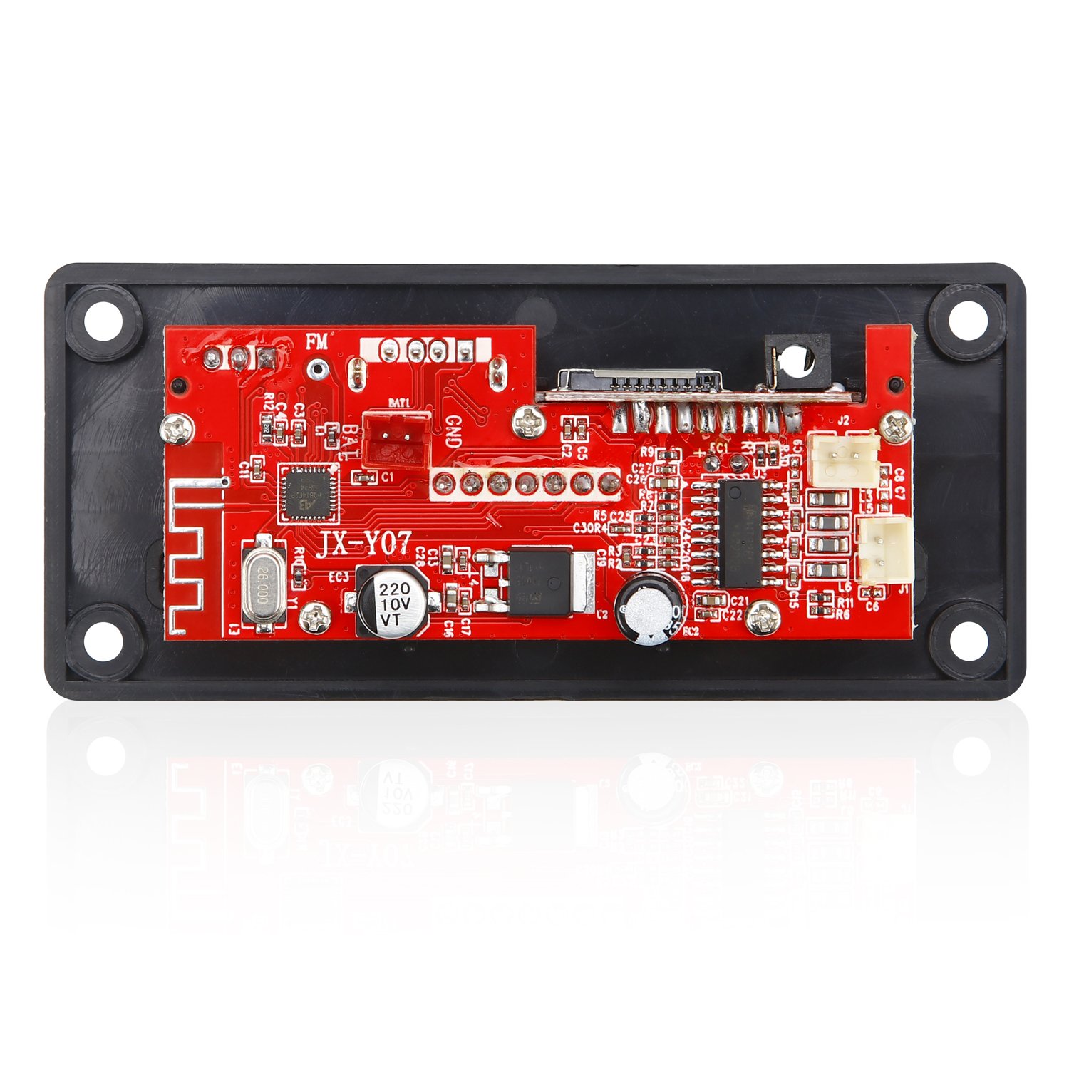 DC 12V 2*30W 60W Amplifier DIY MP3 Decoder Board Bluetooth 5.0 Music Player USB Module FM AUX Radio Car Records Handsfree Calls