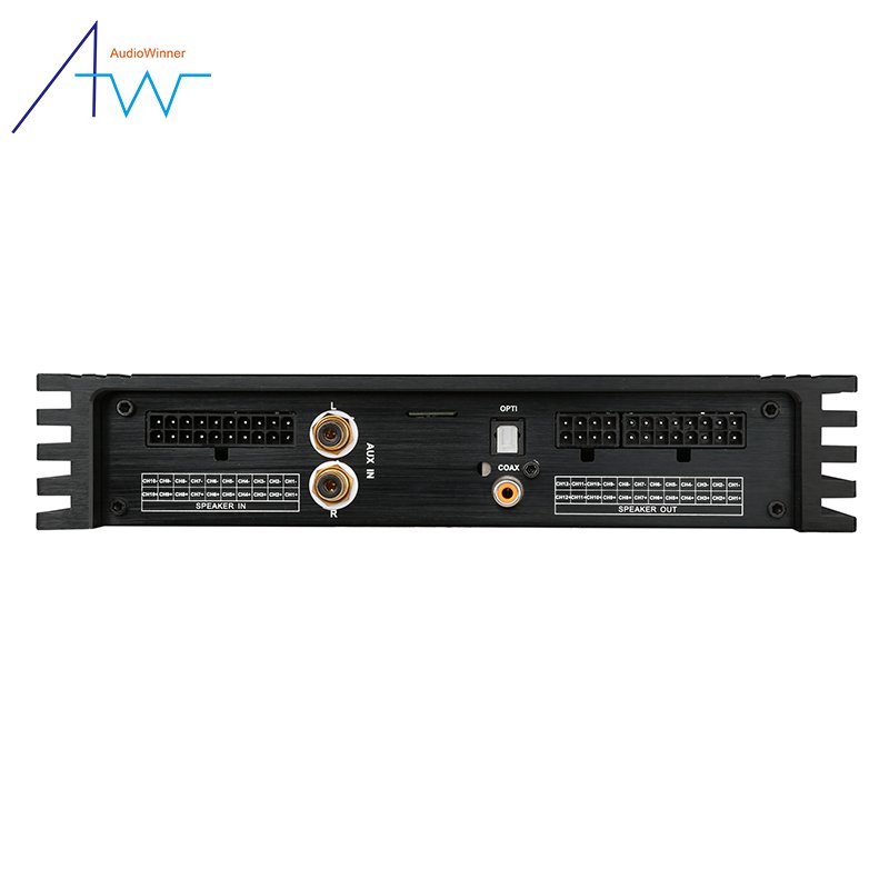 Auto Electronics 5.1 Blue ToothSpeaker 12 Channel Car Audio DSP Processor PC Software Operating Multi Channel DSP Amplifier