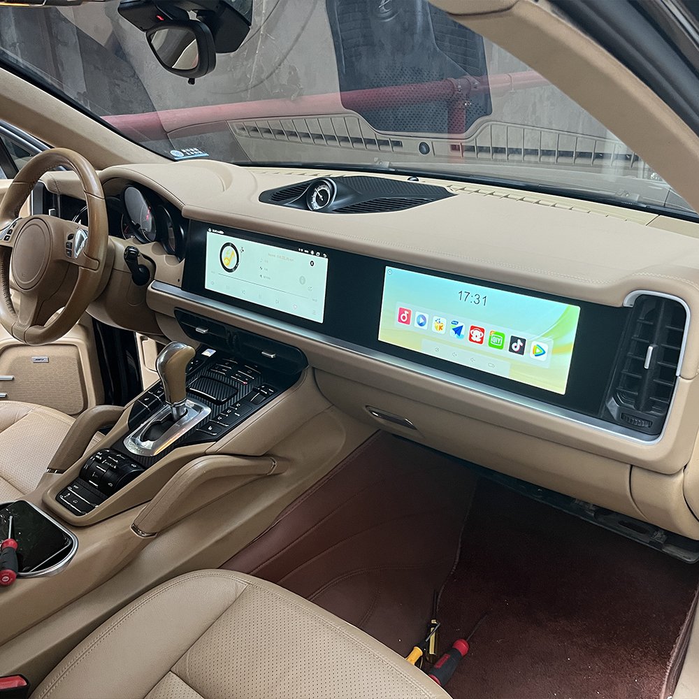 25" Android 13 DSP Carplay for Porsche Cayenne 2010-2017 GPS Navi Stereo DVD Player Car Radio
