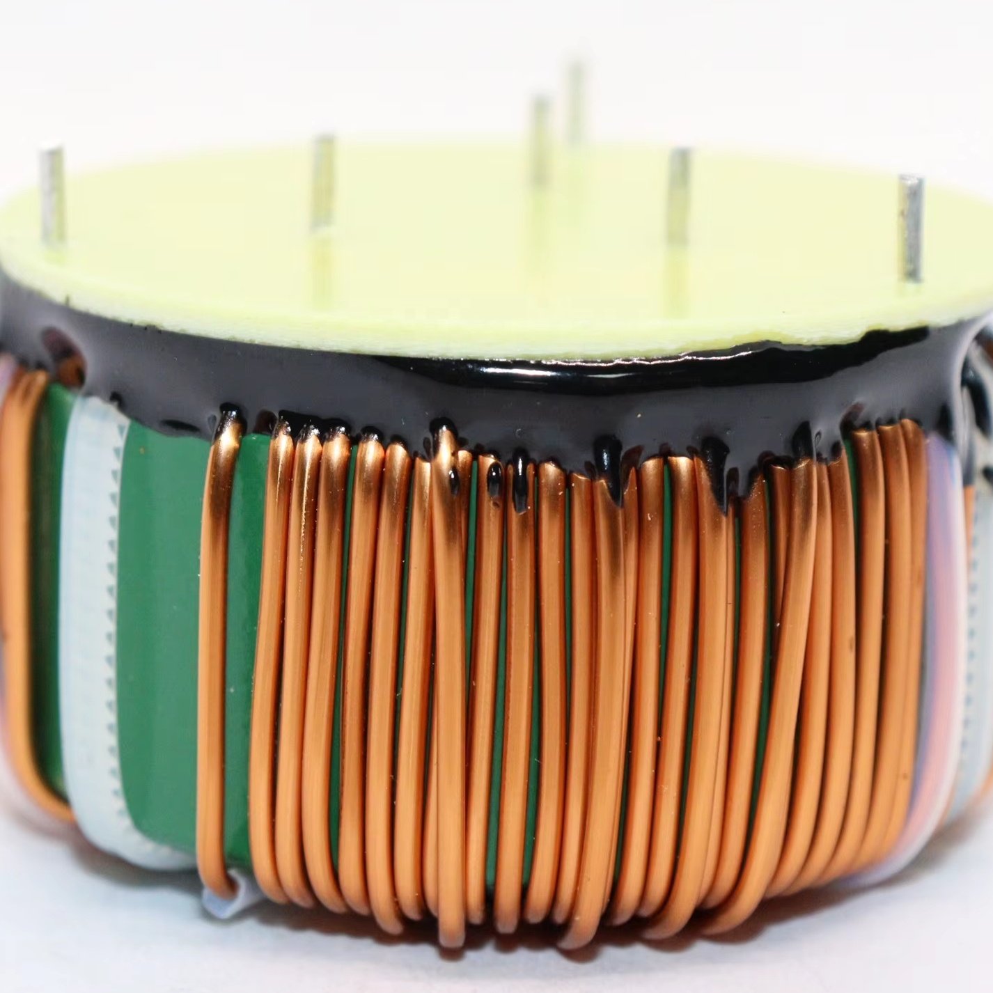 Three-Phase 8mh 8A T42 26 20 Common Mode Inductors for Power Electronic Equipment