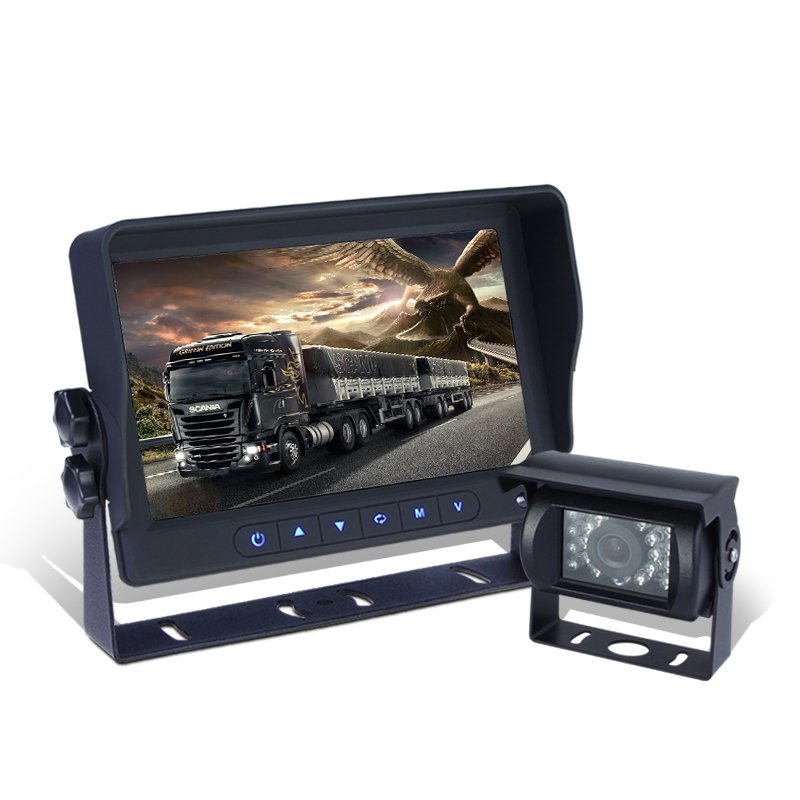 2021 New Arrival 7 Inch Car Camera Monitor for Truck Rv Bus Car Vessel Boat Ferry