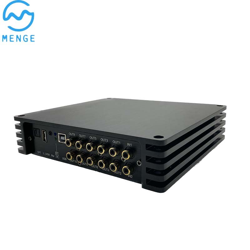 AndeSing 50W*8 HIFI DSP Amplifier Booster Audio Stereo Power FM Radio for Car Radio Stereo Amplifier Booster Box